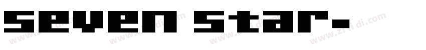 Seven Star字体转换